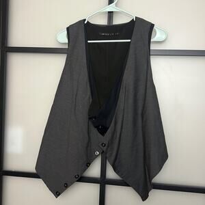 Malloni Wool Blend Layered Vest Size Medium (Italian Size 44)